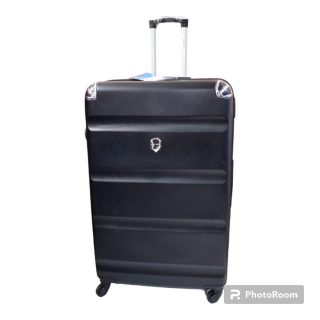 Extra Large travel suitcase 32″ inches height super spacious 30-35kg pack quality fibre suitcase black trolley luggage bag