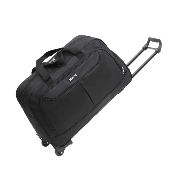 Titan Glide Heavy-Duty Wheeled Travel duffel Bag with wheels – Linen-Lined small cabin approved size 10kg carrying capacity