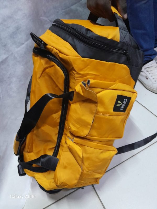 Multi-Hand Portable Oxford Cloth Gym Bag with Letter Design - Image 2