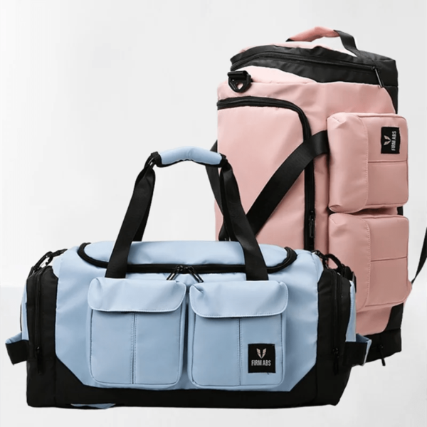 Multi-Hand Portable Oxford Cloth Gym Bag with Letter Design