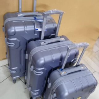 3-Piece Hard Shell 360 Spinner Luggage Set Travelling Suitcase Bag